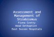 Assessment and management of strabismus conquest 10 feb 2011