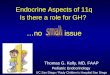 Endocrine Aspects of 11q: Is there a role for GH?