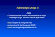 Adrenergic Drugs II