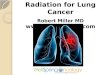Radiation for Lung Cancer