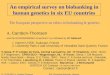 The European perspective on ethics in biobanking and genetics