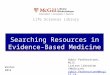 Searching EBM Resources