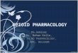 Opioid pharmacology - A comprehensive subject seminar on Opioids