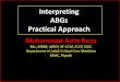 Interpreting Blood Gases, Practical and easy approach
