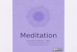 Practical Meditation Course - Part I