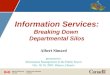 Information Services: Breaking down Departmental Silos
