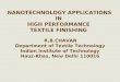 Nanotechnology applications in  (final) 16.10.04 textile iitd comfort in textiles seminar
