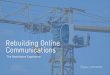 Rebuilding Online Communications