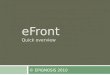 eFront Quick Overview