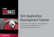 Solr Application Development Tutorial