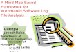 A Mind Map Based Framework for Automated  Software Log File Analysis