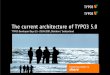 The current architecture of TYPO3 5.0