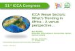 ICCA Venue Sectors: What's Trending In Africa - A Venue Perspective #ICCA12 SUNDAY 21/10/2012