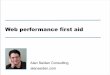 Web Performance First Aid
