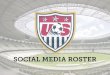 Team USA World Cup Social Media Roster