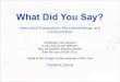 20130903 what did you say? interculture communication [hamburg]
