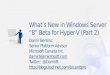 Prairie DevCon-What's New in Hyper-V in Windows Server "8" Beta - Part 2