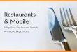 Restaurants mobile apps-mpa2013