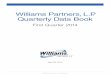 Williams Partners Quarterly Data Book - 1Q14