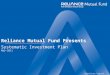 Reliance Systematic Investment Plan Presentation