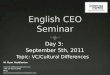 Ryan CEO English Seminar-Day 3