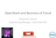 OpenStack & business of cloud