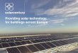 Solar PV - Available Technologies and making it happen. Dr Dan Davies (Solarcentury)