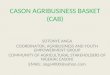 CASON AGRIBUSINESS BASKET (Cab) presentation