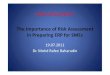 The Importance of Risk Assessment In Preparing ERP For SMEs by Dr Mohd Rafee Ibrahim