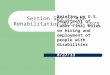 Briefing on revisions to section 503 of the rehabilitation act of 1973 published august 2013