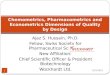 Chemometrics, Pharmacometrics and Econometrics Dimensions_of_Quality