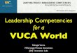 Leadership Competencies for VUCA World