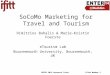 SoCoMo Marketing in Travel and Tourism