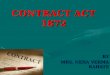 Contract act 1872