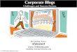 Corporate Blogs - Challenges and Success Factors