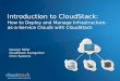 Introduction to CloudStack