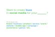 SociaBuzz - Social Buzzvertising Platform & Network ()