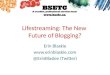Lifestreaming: The New Future of Blogging? Delivered at WordCamp NYC