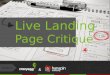 PPC Hero and Crazy Egg’s Live Landing Page Critique