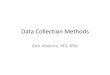 Data collection methods RSS6 2014