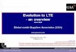 Evoluton to LTE an overview June 2010