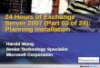 24 Hours Of Exchange Server 2007 (Part 3 Of 24)