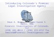 Forensic  Investigators of  Colorado  LLC