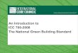 Greg Johnson on National Green Building Standard