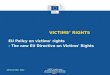 EU Policy on victims' rights