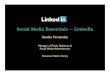 Social Media Essentials -- LinkedIn