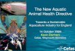 Aquatic Animal Health Directive and the Fish Health Inspectorate