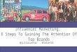 Influencer Marketing: 6 Steps to Gaining the Attention of Top Brands | SoCon13