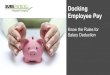 Rules for Docking Employee Pay