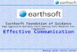 Earthsoft effective communication